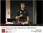 Randy Pausch last lecture 2007